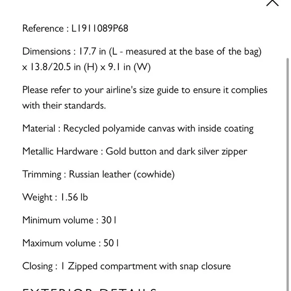 Longchamp Le Pliage original expandable travel Bag - Picture 10 of 10